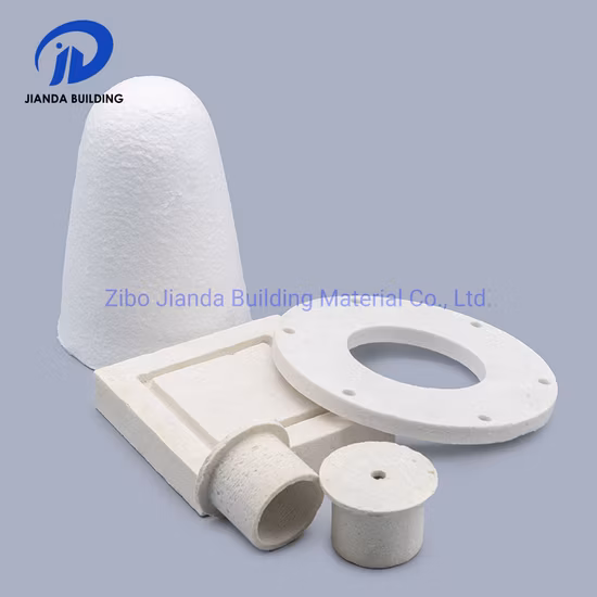 주문을 받아서 만들어진 열 절연제 알루미늄 세라믹 섬유 진공에 의하여 격리되는 모양